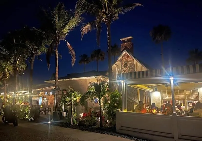 Coconut Grouper Salad at The Waterfront Restaurant