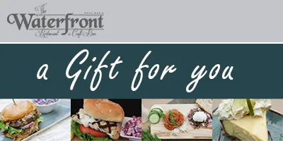 The Waterfront Restaurant gift certificate