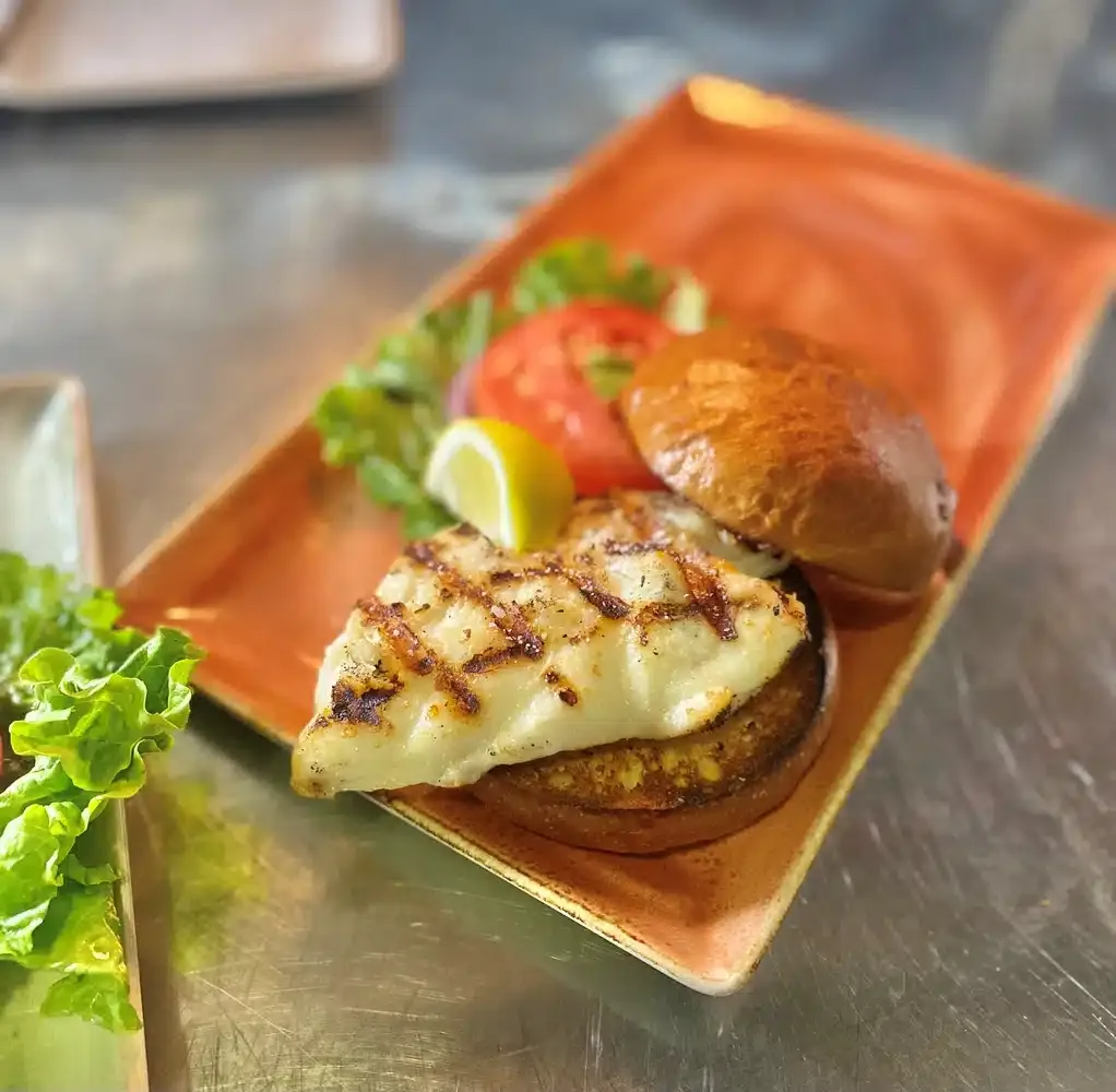 Grilled Grouper Sandwich anna maria island