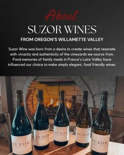 Suzor Wine Dinner at The Waterfront Restaurant January 22, 2026