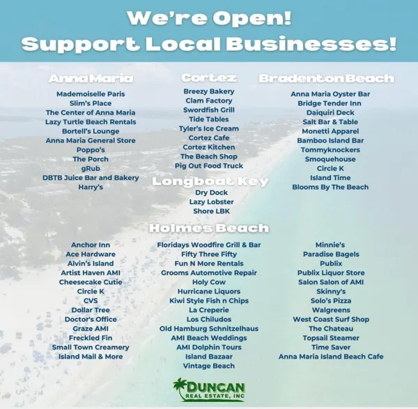 let's give thanks event ami list of open businesses